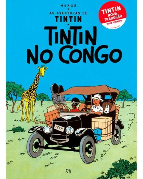 Tintin - Tintin no Congo (Ed.Portuguesa, capa dura)