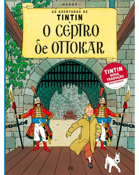 Tintin - Tintin O Ceptro de Ottokar (Ed.Portuguesa, capa dura)