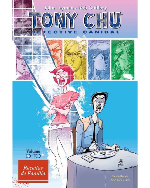 Tony CHU Detective Canibal vol. 8: Receitas de Família (Ed.Portuguesa, capa dura)