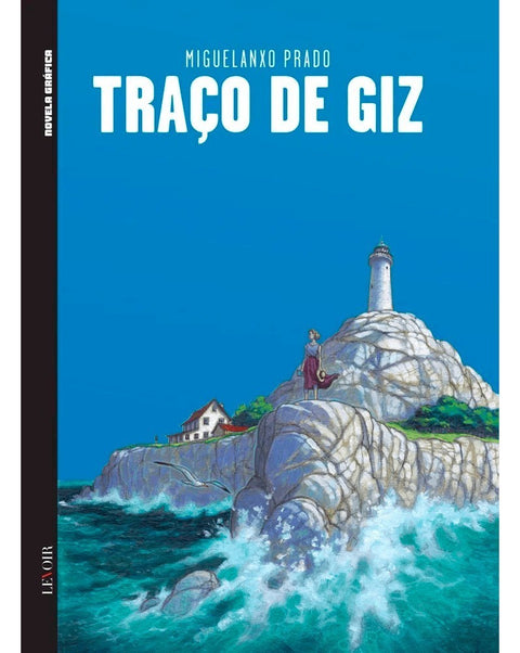 Traço de Giz, de Miquelanxo Prado (Ed.Portuguesa, capa dura)