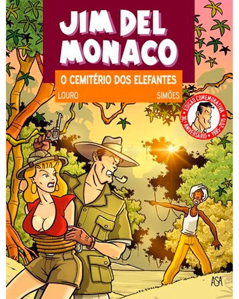 Jim Del Monaco: O Cemitérios dos Elefantes (Ed.Portuguesa, capa dura)