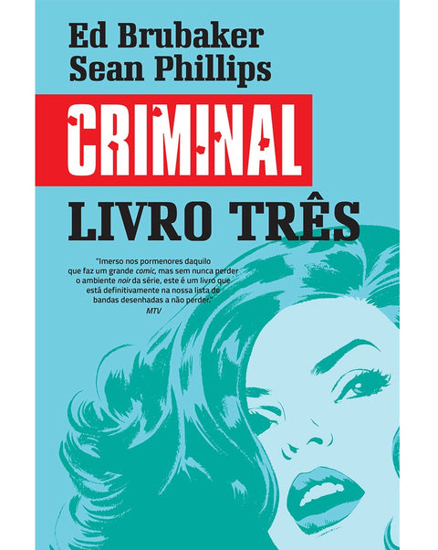 Criminal, Livro Três (Ed.Portuguesa, capa dura), capa