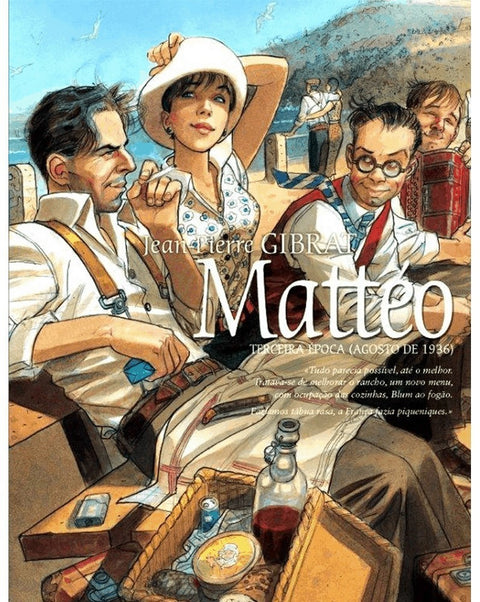 Mattéo: Terceira Época (Agosto 1936), de Gibrat, capa