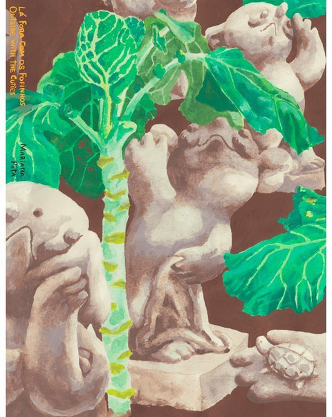 Lá fora com os fofinhos / Outside with the cuties, de Mariana Pita