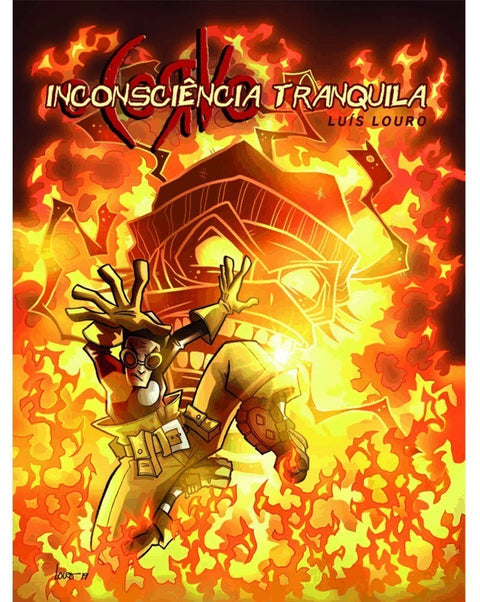 O Corvo 4: Inconsciência Tranquila (Luís Louro), capa