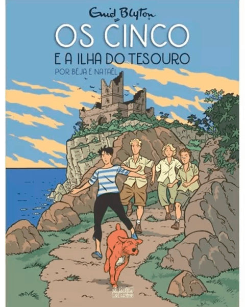 Os Cinco e a Ilha do Tesouro Vol. 01 (ed. portuguesa, capa dura)
