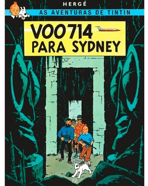 Tintin - Voo 714 para Sidney (Ed.Portuguesa, capa dura)