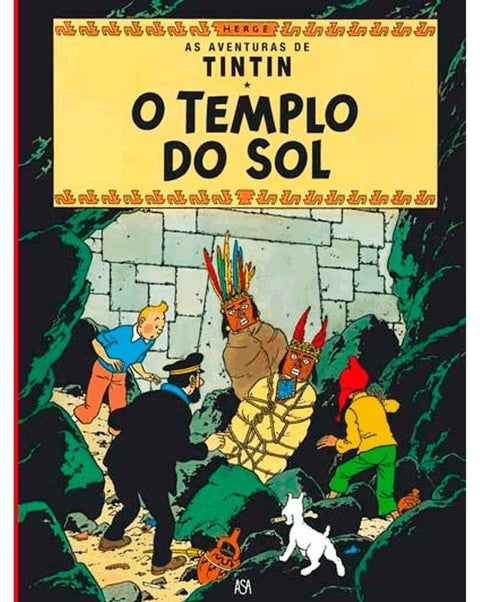 Tintin - O Templo Do Sol (Ed.Portuguesa, capa dura)