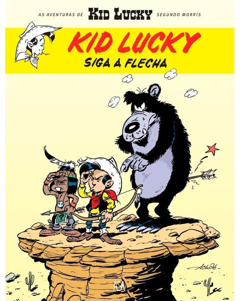 Kid Lucky: Siga a Flecha (Ed.Portuguesa, capa dura)