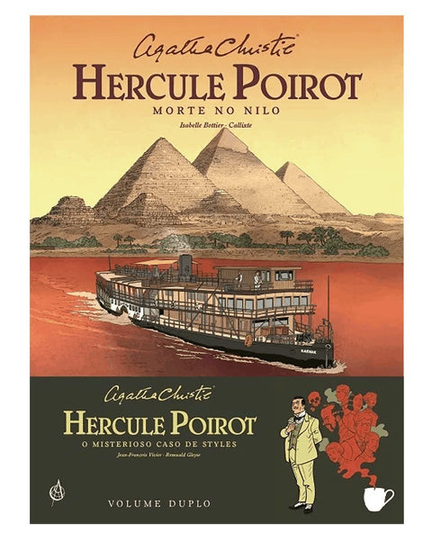 Hercule Poirot: Morte no Nilo/O Misterioso Caso de Styles (ed. portuguesa, capa dura)