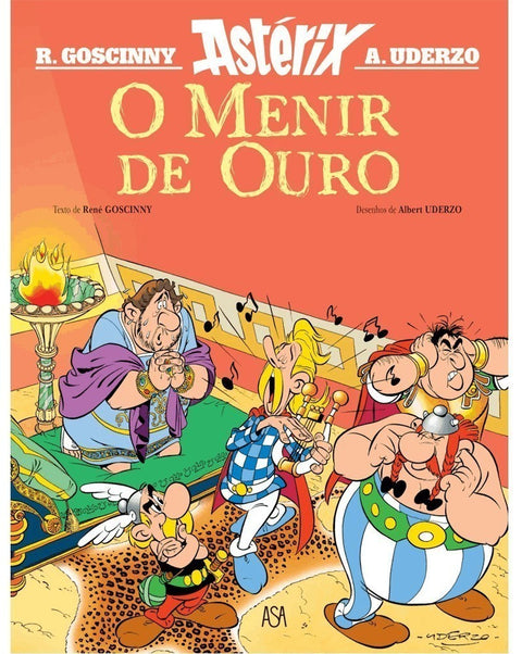 Astérix: O Menir de Ouro (Álbum Ilustrado)