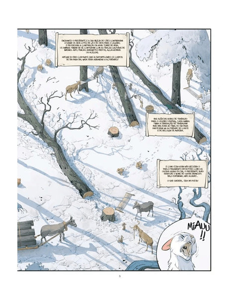 O Castelo dos Animais vol.2: As Margaridas do Inverno (Dorison & Delep) 2