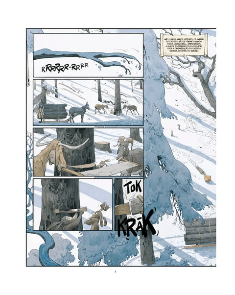 O Castelo dos Animais vol.2: As Margaridas do Inverno (Dorison & Delep) 1