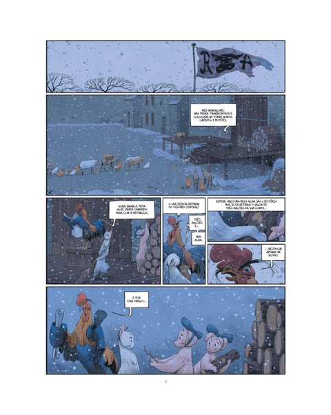 O Castelo dos Animais vol.2: As Margaridas do Inverno (Dorison & Delep) 4
