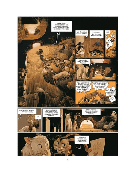 O Castelo dos Animais vol.2: As Margaridas do Inverno (Dorison & Delep) 5