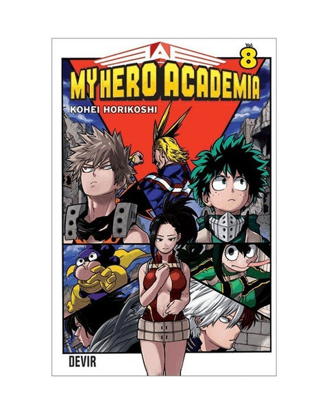 My Hero Academia vol.8 (Ed. Portuguesa)