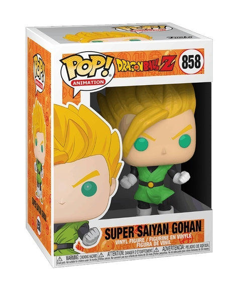Funko POP Anime - Dragonball Z- Super Saiyan Gohan (1st app) caixa