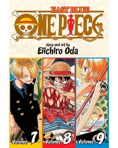 One Piece Omnibus Vol 03 (7-8-9) (Ed. em Inglês)