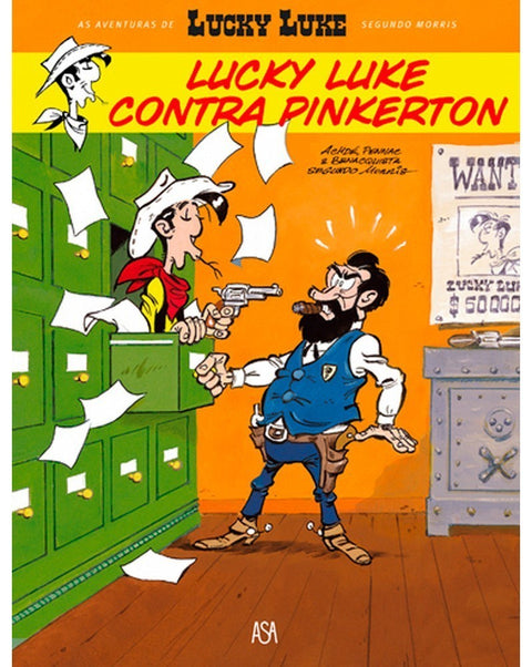 Lucky Luke Contra Pinkerton (Ed.Portuguesa, capa dura)