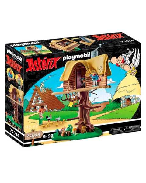 Playmobil Astérix: Cacofonix com casa na árvore