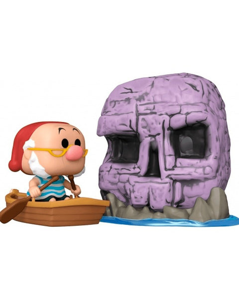 Funko POP Town - Disney Classics Peter Pan - Smee With Skull Rock