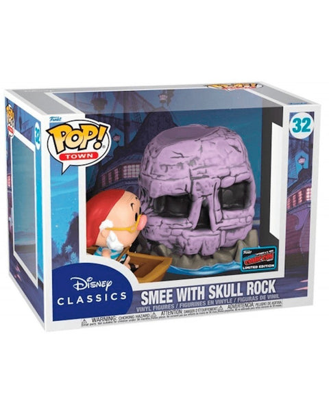 Funko POP Town - Disney Classics Peter Pan - Smee With Skull Rock