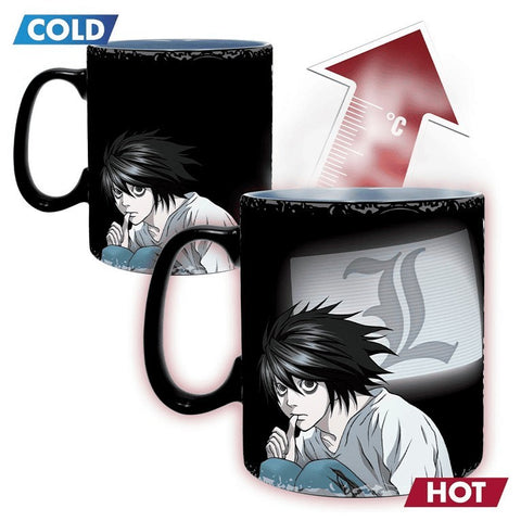 Caneca Heat Change Death Note - Kira & L