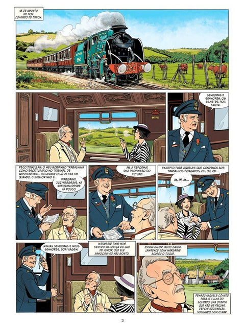 Hercule Poirot: No Início, Eram Dez (ed. portuguesa, capa dura)