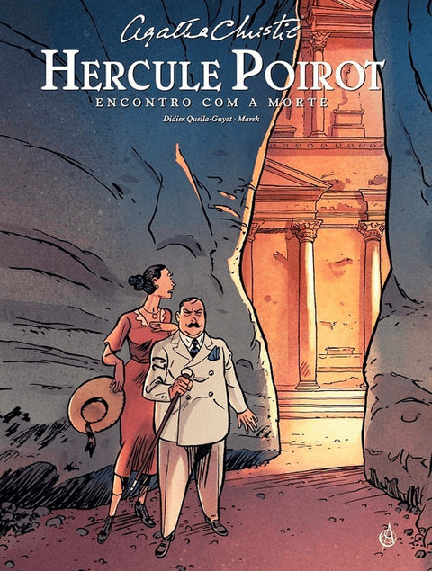 Hercule Poirot: Encontro Com a Morte (ed. portuguesa, capa dura)