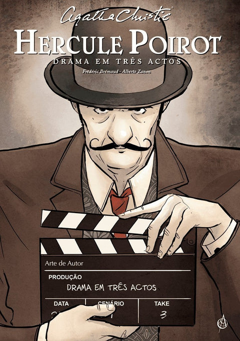 Hercule Poirot: Drama em Três Actos (ed. portuguesa, capa dura)