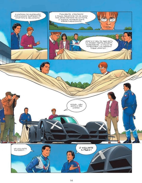 Michel Vaillant Volume 10: Pikes Peak (Ed.Portuguesa, capa dura)