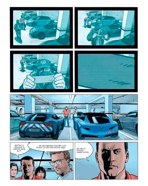 Michel Vaillant Volume 11: Cannonball (Ed.Portuguesa, capa dura)