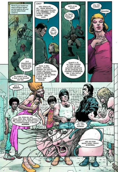 Flex Mentallo - O Herói do Mistério, de Grant Morrison e Frank Quitely (Ed.Portuguesa, capa dura)