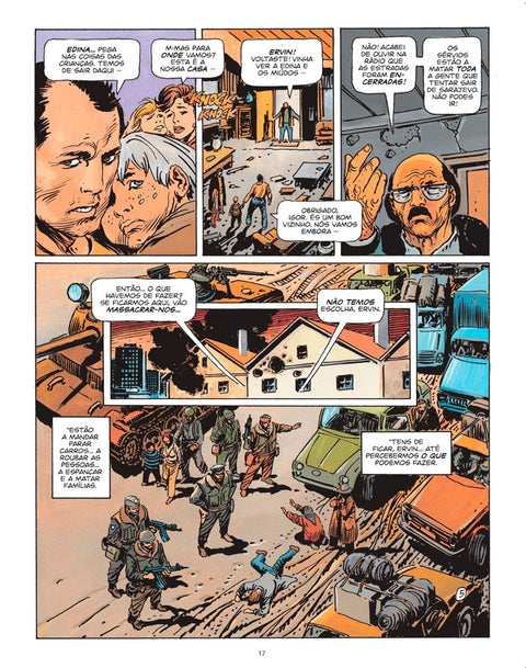 Fax de Sarajevo, de Joe Kubert (Ed. Portuguesa, capa dura)