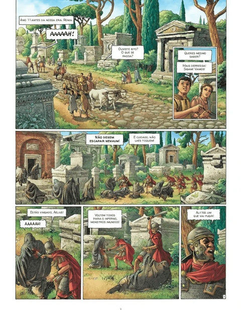 Alix Senator Vol.09 - Os Espectros de Roma (Edição capa dura)