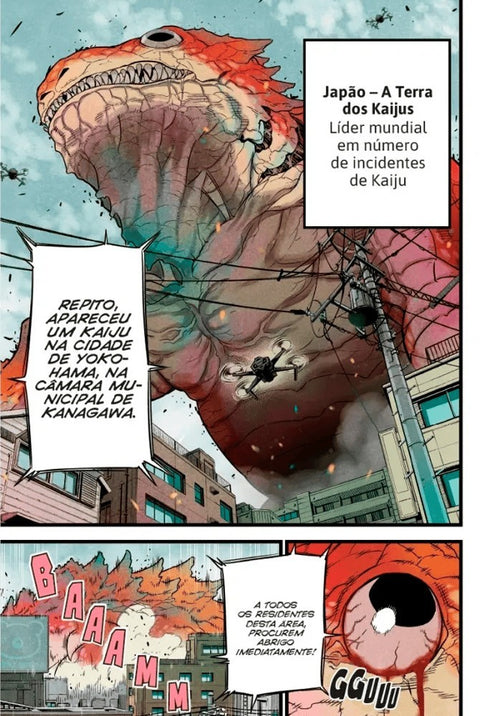 Kaiju No.8 Vol.01 (Ed. Portuguesa)