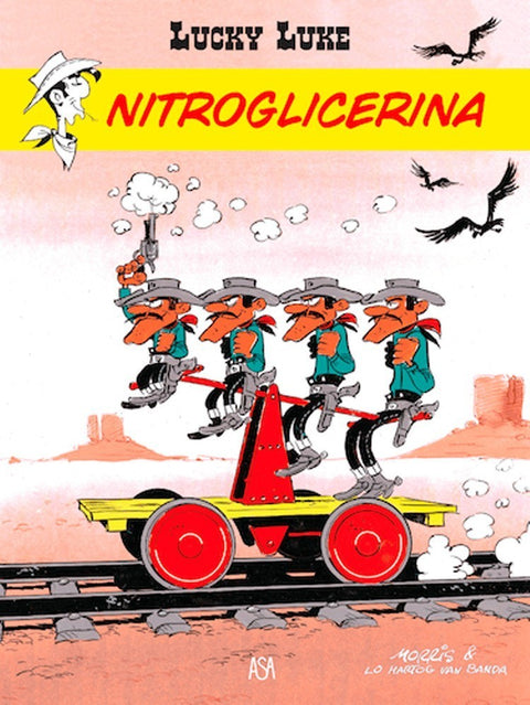 Lucky Luke - Nitroglicerina (Ed.Portuguesa, capa dura)