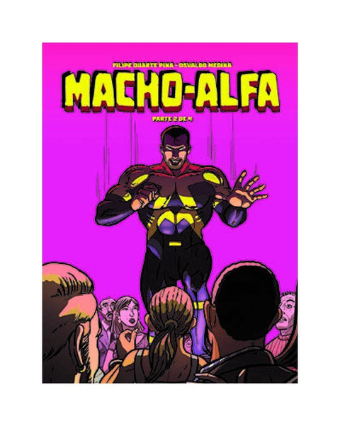 Macho-Alfa Vol.2, de Filipe Pina e Osvaldo Medina (capa dura)