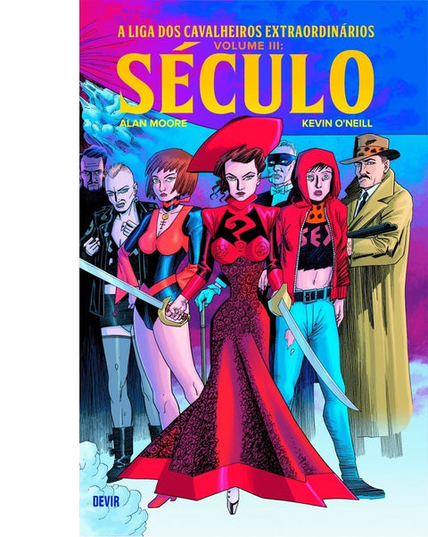 A Liga dos Cavalheiros Extraordinários Volume III: Século, de Alan Moore e Kevin O'Neill (Ed.Portuguesa, capa dura)
