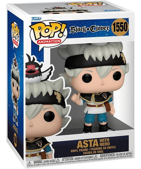 Funko POP Anime - Black Clover - Asta w/Nero