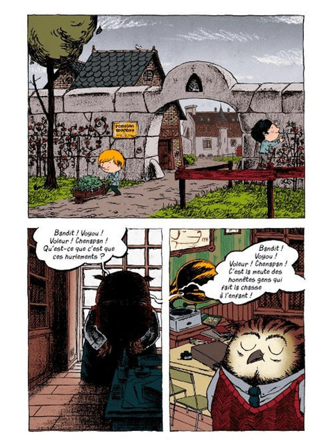 La Pension Moreau - Les Enfants Terribles Tome 1, de Brayart & Lizano (Ed. Francesa)