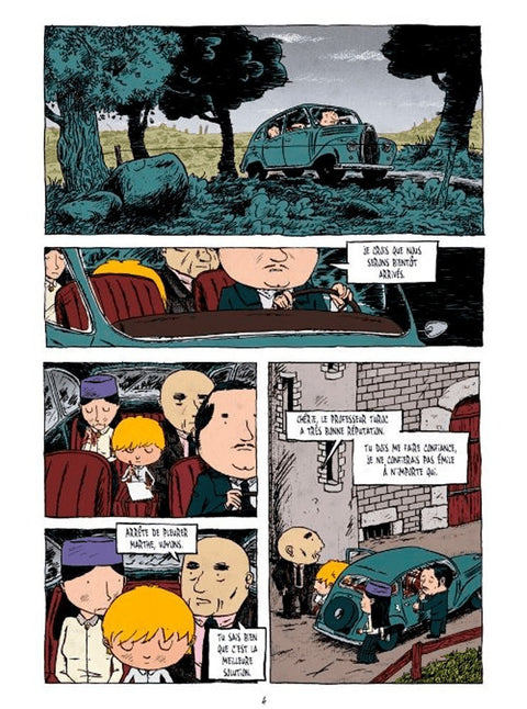 La Pension Moreau - Les Enfants Terribles Tome 1, de Brayart & Lizano (Ed. Francesa)