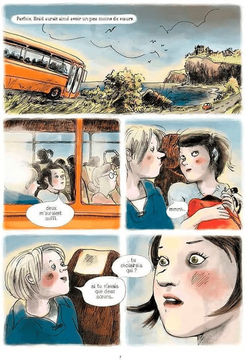 Quatre Soeurs, de Baur & Ferdjoukh (Ed. Francesa)