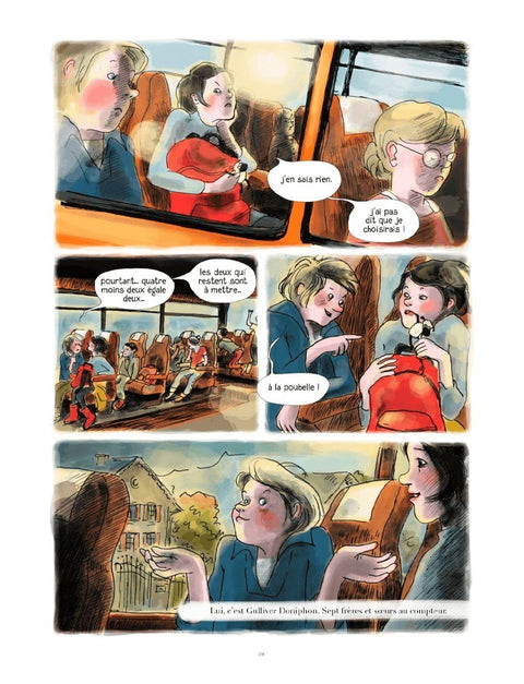 Quatre Soeurs, de Baur & Ferdjoukh (Ed. Francesa)