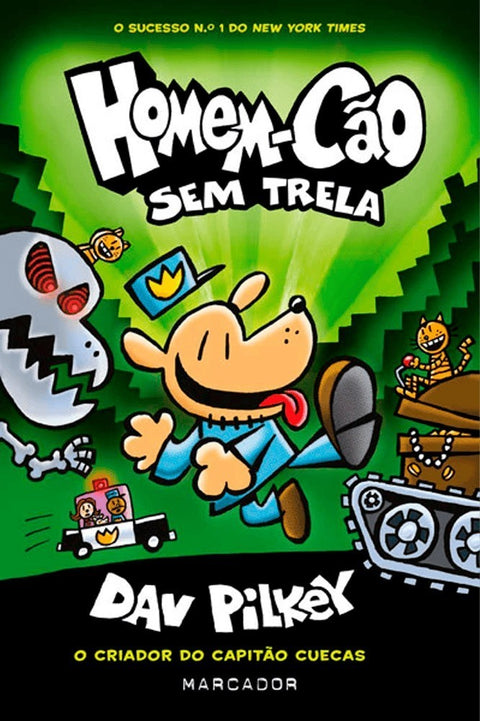 Homem-Cão Vol.02 - Sem Trela, de Dav Pilkey (Ed.Portuguesa)
