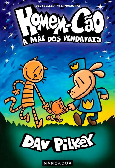 Homem-Cão Vol.10 - A Mãe dos Vendavais, de Dav Pilkey (Ed.Portuguesa)