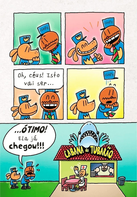 Homem-Cão Vol.11: Vinte Mil Pulgas Submarinas, de Dav Pilkey (Ed.Portuguesa)
