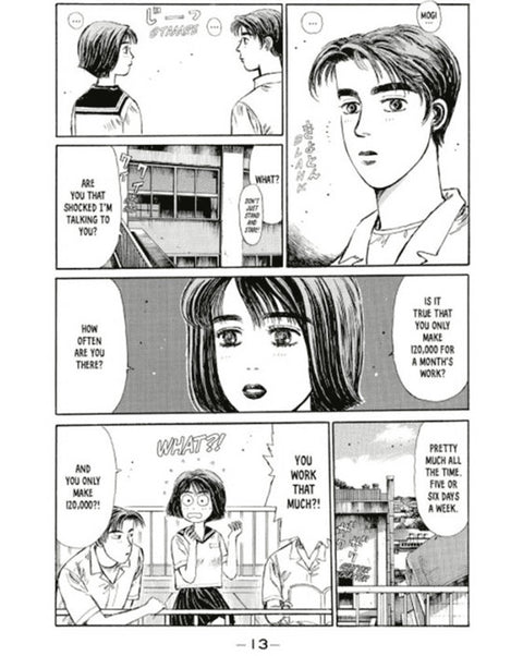 Initial D Omnibus Vol.01 (Ed. em Inglês)