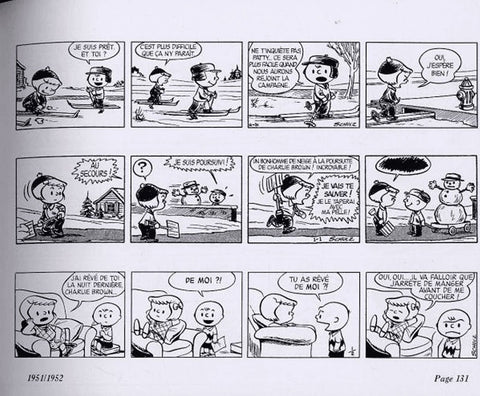 Snoopy & Les Peanuts - Edition intégrale 1950-52, de Charles M. Schulz (Ed. Francesa)