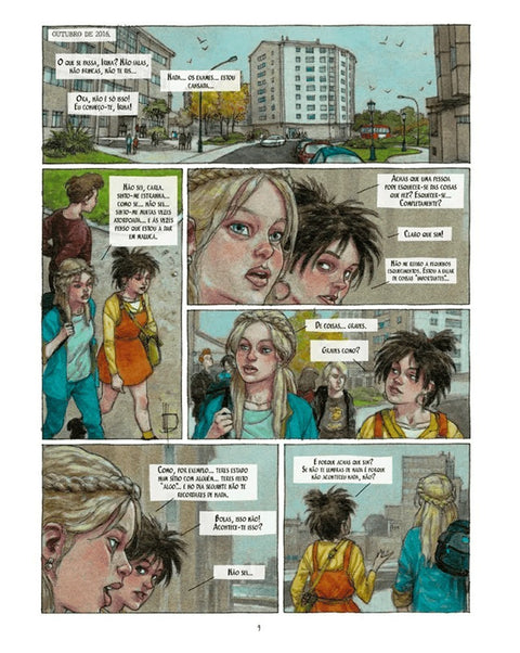 Presas Fáceis - Abutres, de Miguelanxo Prado (Ed.Portuguesa, capa dura)